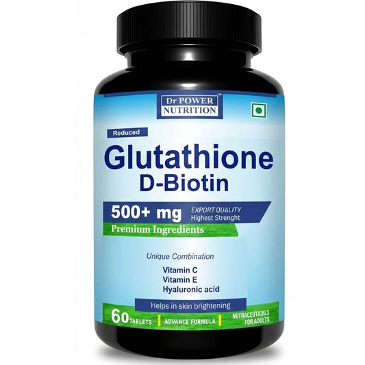 L-Glutathione Tablet with D-Biotin, Vit C, Vit E & Hyaluronic acid
