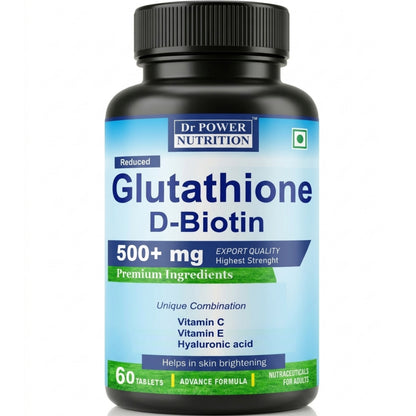 L-Glutathione Tablet with D-Biotin, Vit C, Vit E & Hyaluronic acid