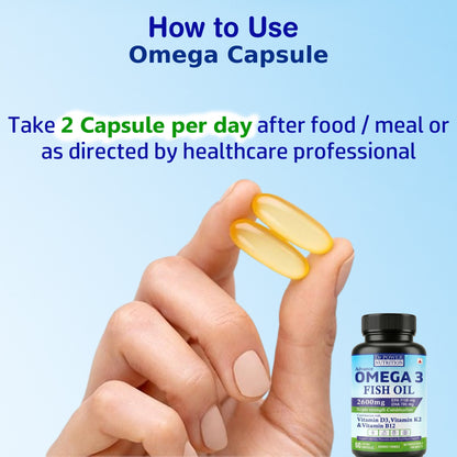 Combo Pack Dr Power Nutrition Fat Burner Tablet + Omega 3 softgel Capsule