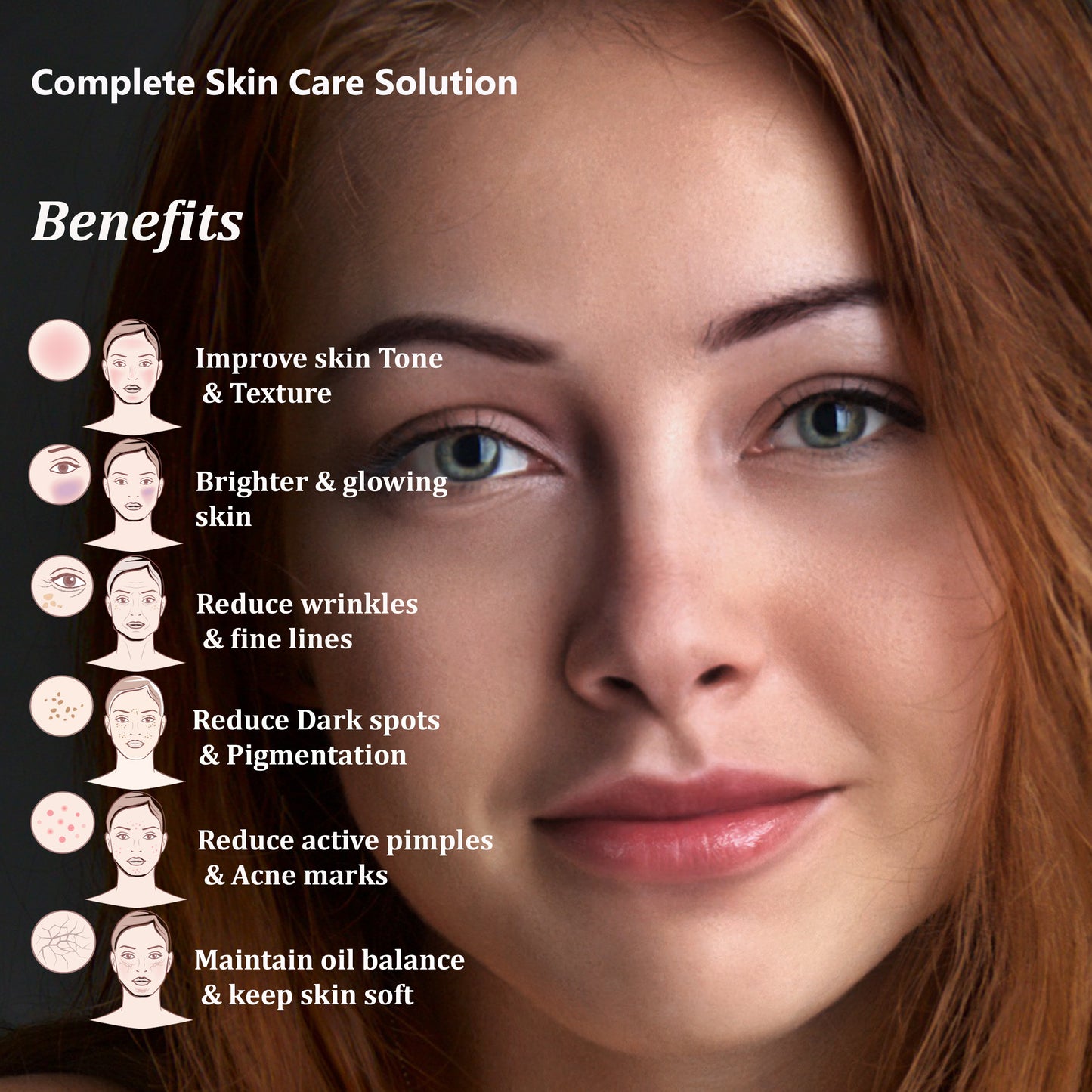 ClearCut Face serum Vitamin C Niacinamide Retinol Alpha Arbutin Skin brightening whitening